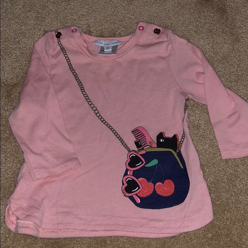 Marc Jacobs 6M pink top